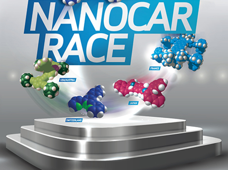 The world's first international race for molecule-cars, the Nanocar Race is on