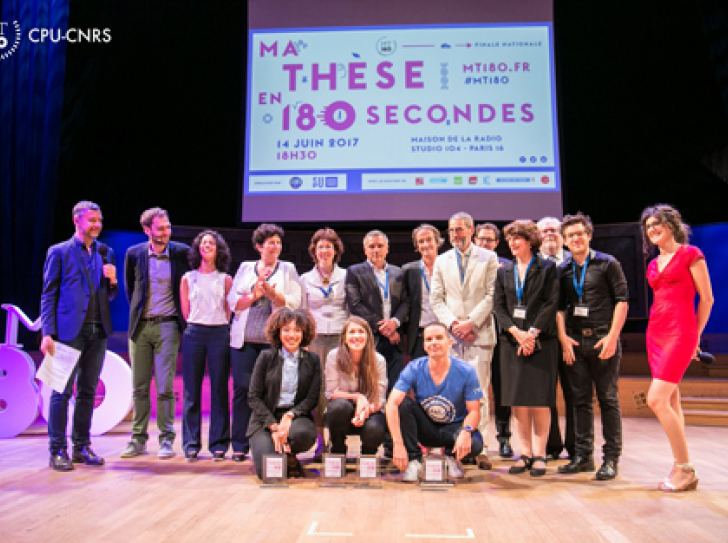 Sabrina Fadloun, Communauté Université Grenoble Alpes, remporte le concours national « Ma Thèse en 180 secondes » 2017