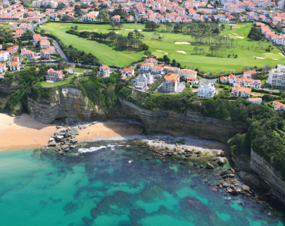 Éboulement de la falaise Miramar à Biarritz