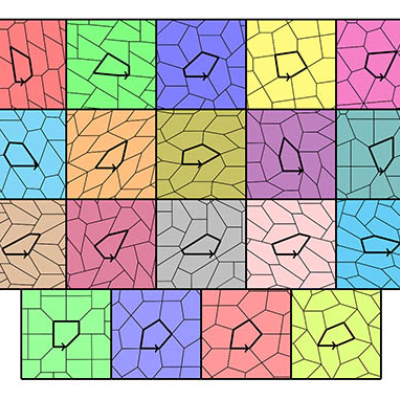 There are only 15 possible pentagonal tiles