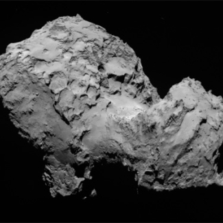 Does the organic material of comets predate our Solar System ?